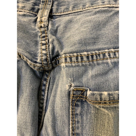 Tommy Hilfiger Mens 36 x 30 Premium Denim Jeans Straight Relax Distressed - Picture 11 of 16